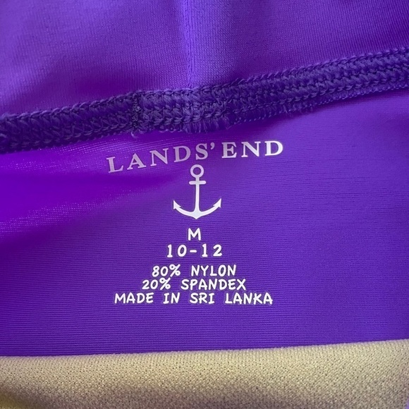 NWT Lands’ End Kids Rash Guard. Size Medium (10-12) - Picture 2 of 8